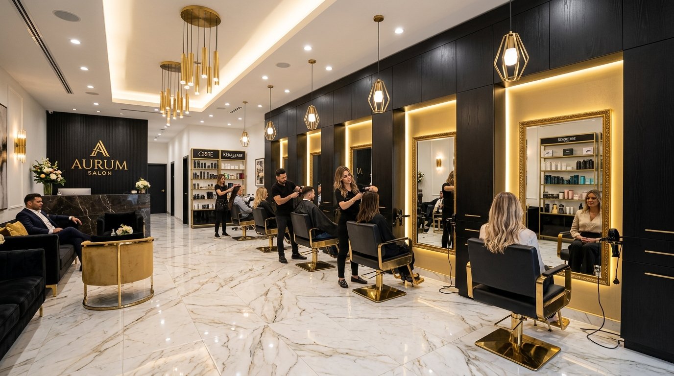 Luxury Salon Interior at Salem